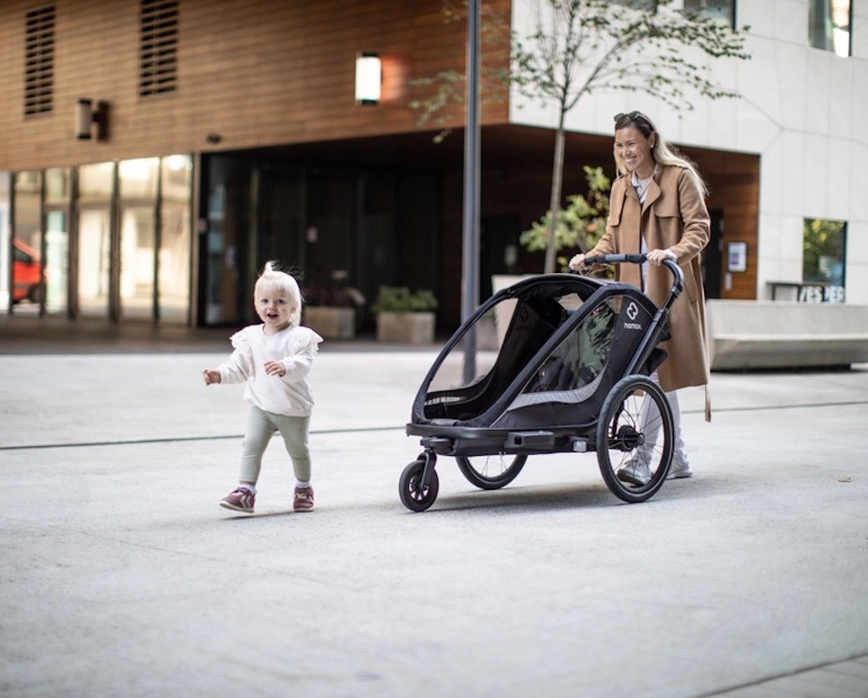 Hamax Fahrradkinderanhänger Cocoon Kinderfahrradanhänger für 1 Kind