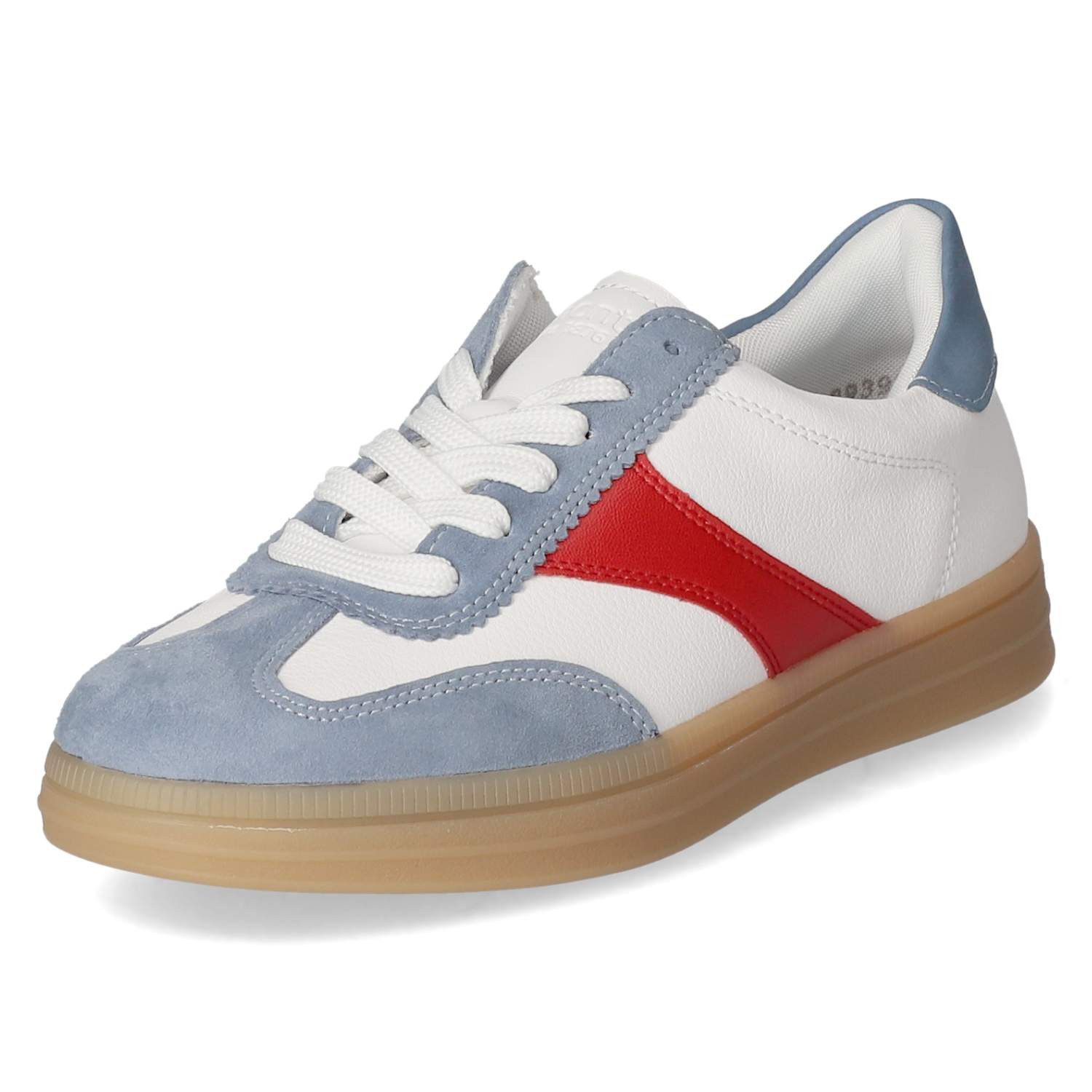 Remonte Remonte D2C01-80 Damen Leder multicolored Schnürschuh