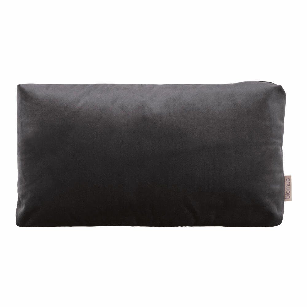 Kissenbezug Voga Samt Warn Gray 30 x 50 cm