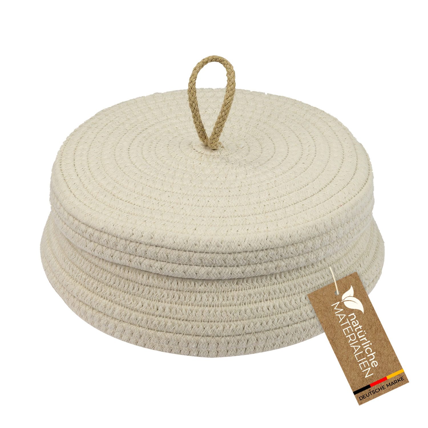 HMF Aufbewahrungskorb Aufbewahrungskorb Badezimmer rund, Korb günstig online kaufen