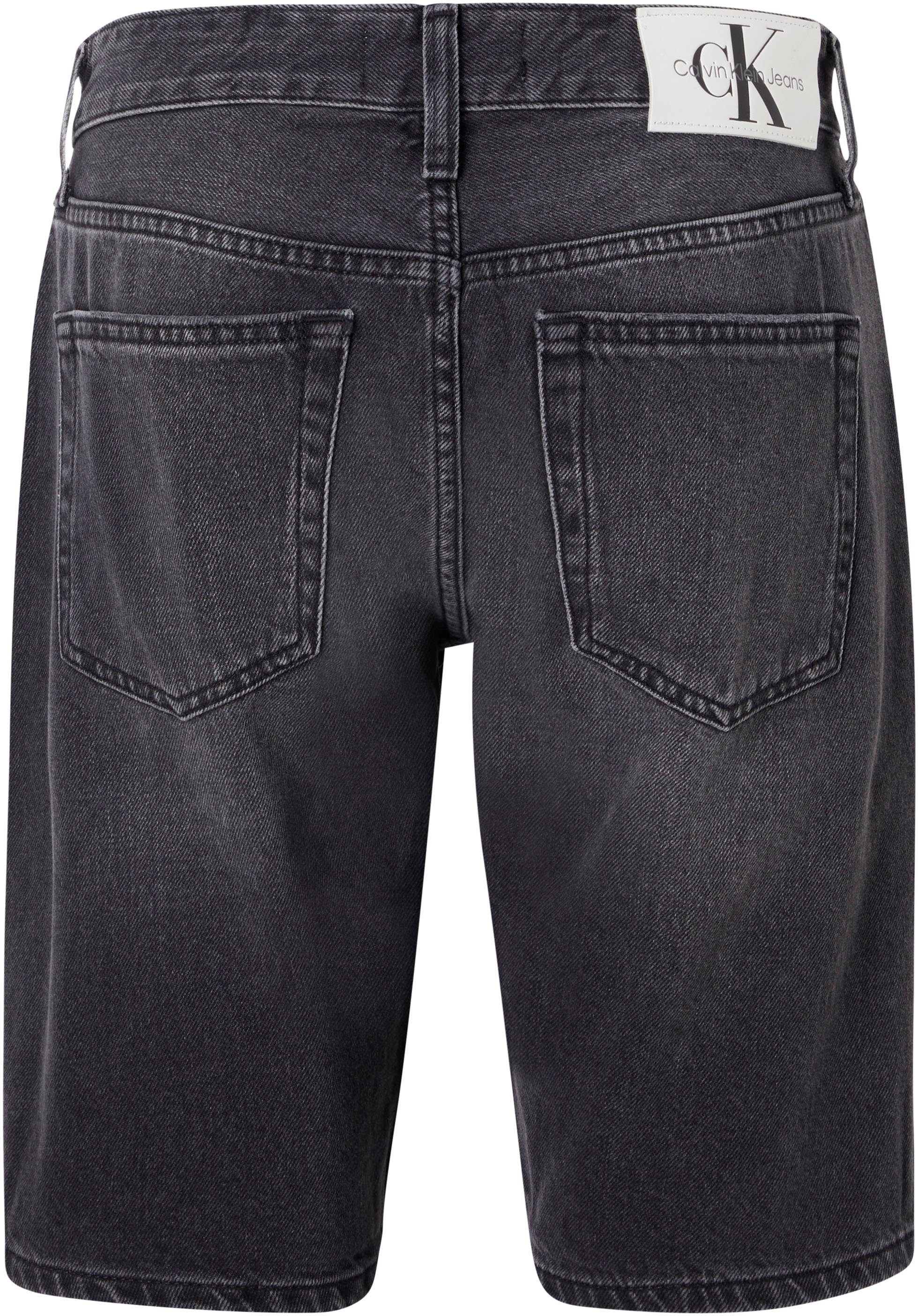 in Denim 5-Pocket-Form Klein Black Jeans Calvin Bermudas