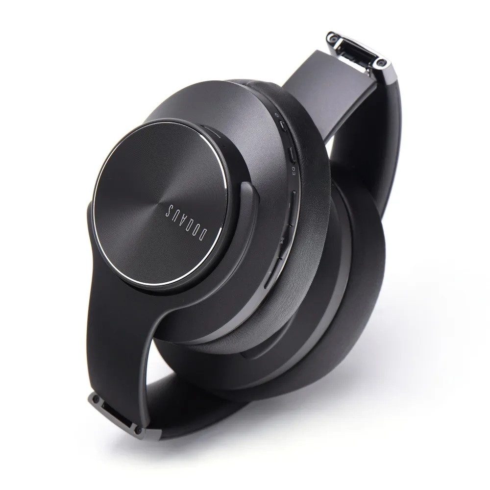 DOQAUS VOGUE 5 2in1 Speakers Mode Kopfhörer schwarz Wireless Headphone Over-Ear-Kopfhörer