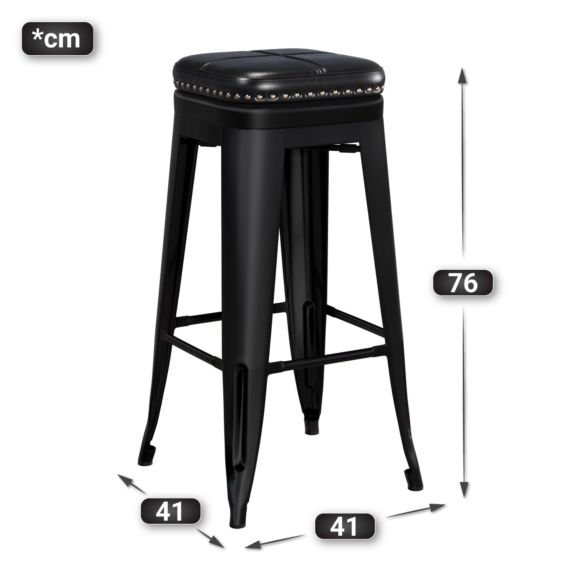 GGMMÖBEL Gartenlounge-Hocker CALIFORNIA