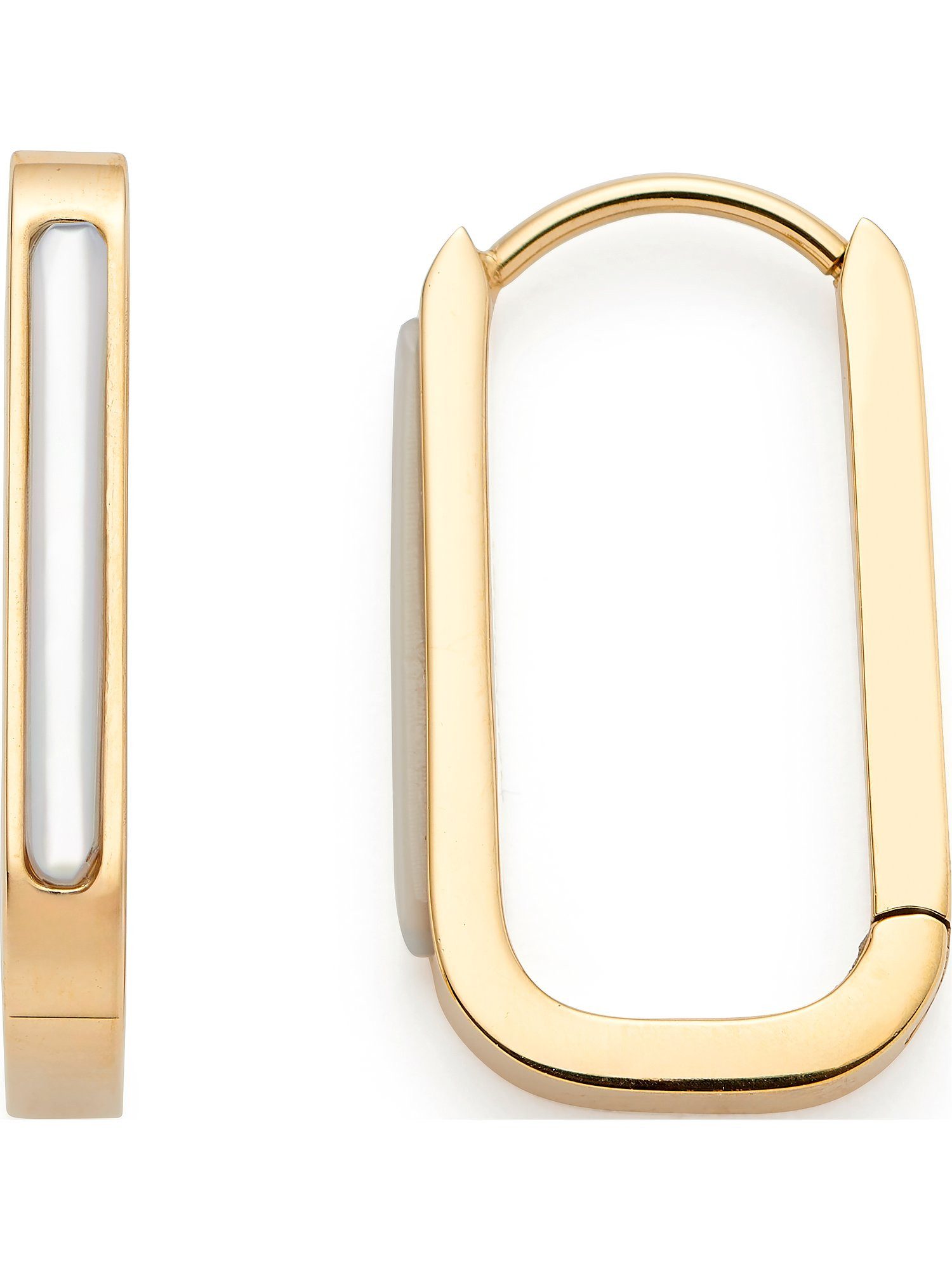 LEONARDO Paar Creolen Leonardo Damen-Creolen Edelstahl (Paar) günstig online kaufen