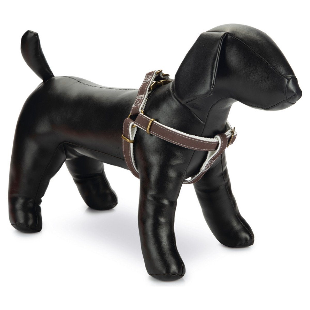 Designed By Lotte Hunde-Geschirr Nylon Geschirr Virante braun günstig online kaufen