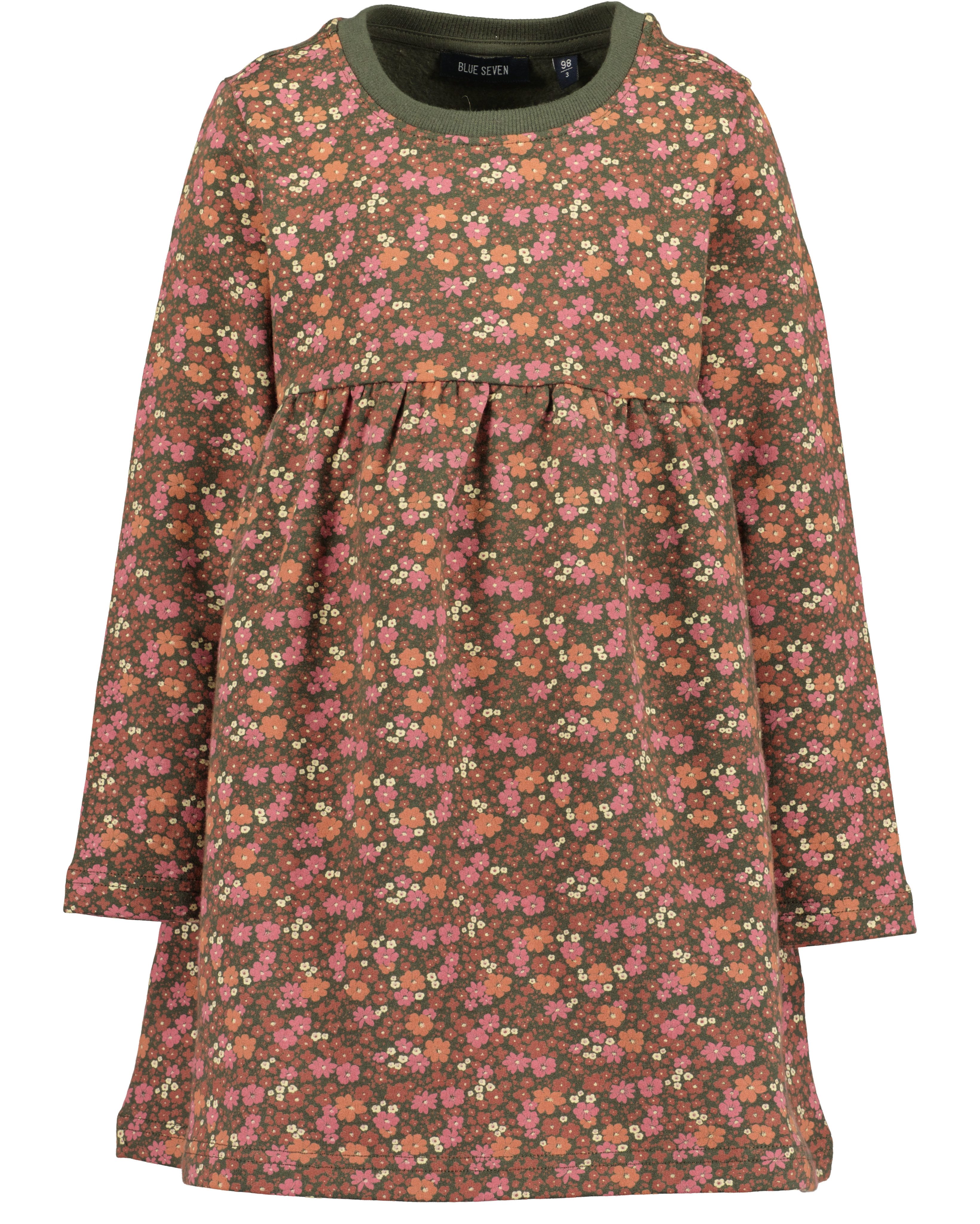 Blue Seven Sweatkleid im wunderschönen Blümchen-Alloverdruck