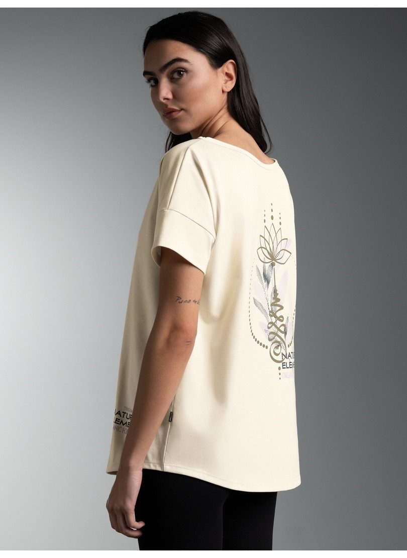 Trigema T-Shirt TRIGEMA T Shirt mit Printmotiv "Natural Elements" (1-tlg)