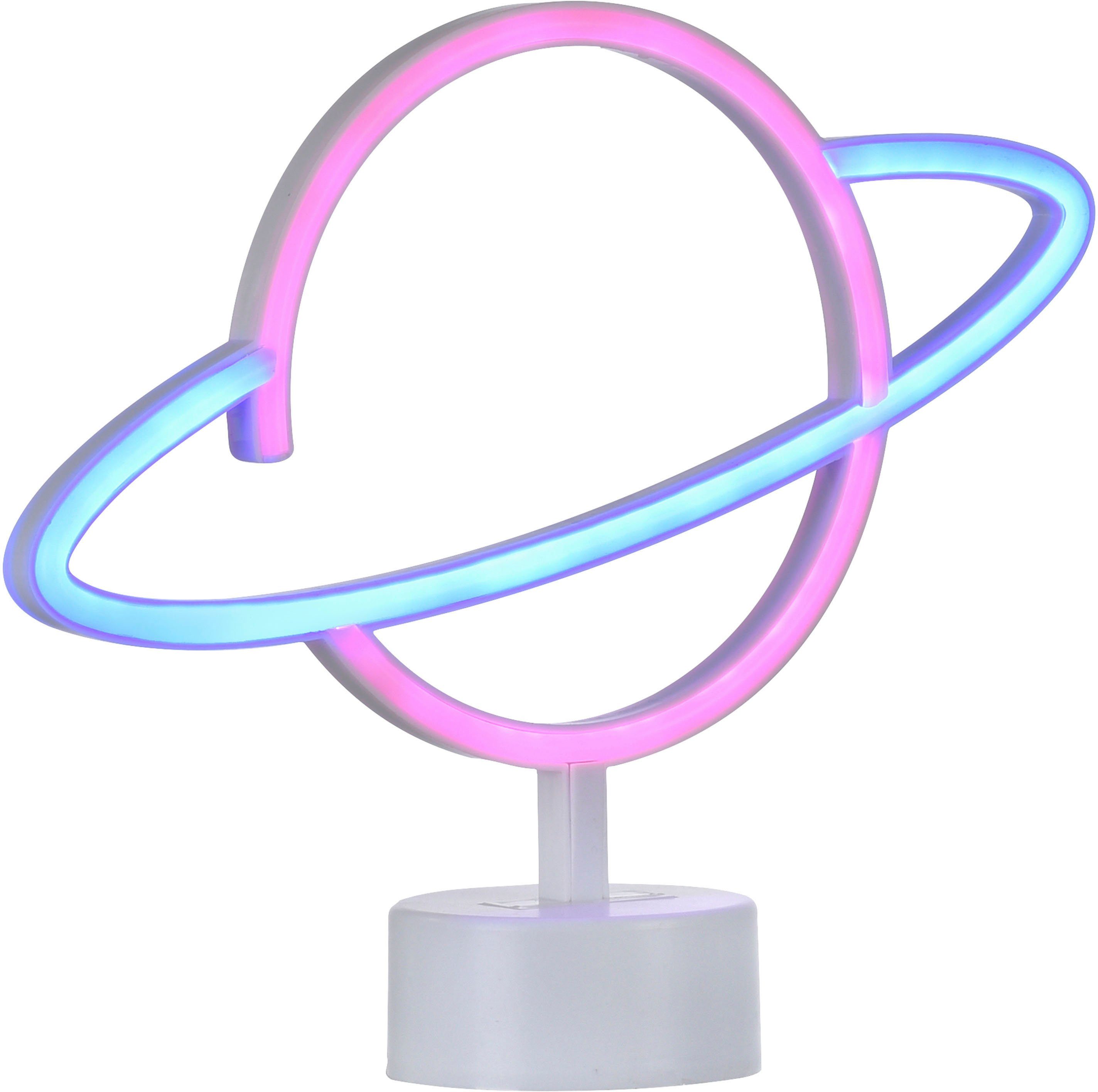 JUST LIGHT LED Wandleuchte NEON-SATUR, LED günstig online kaufen