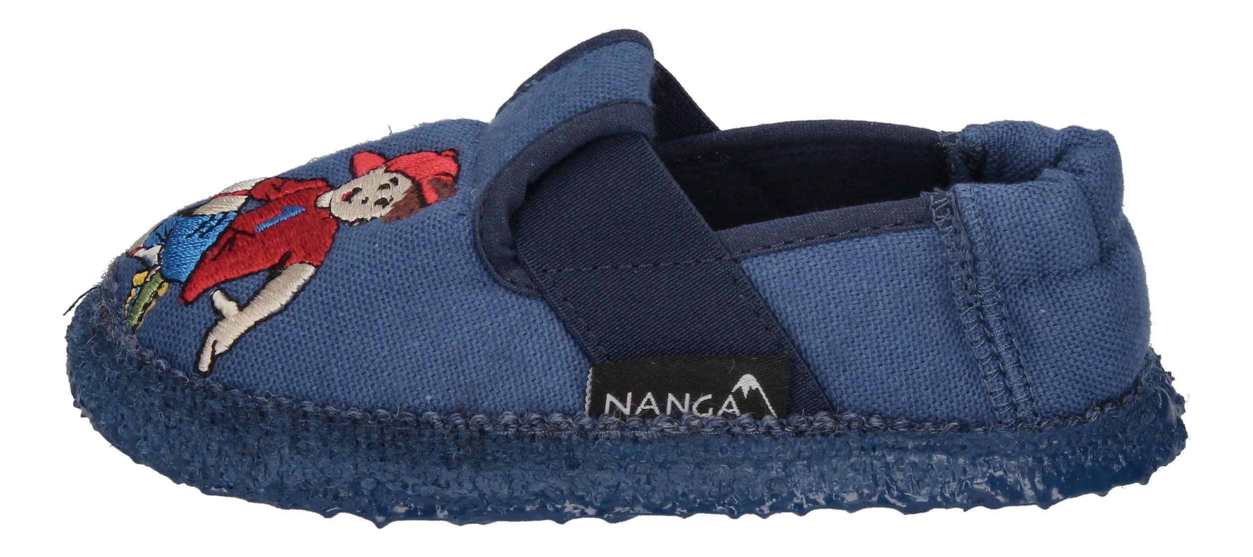 NANGA FUSSBALLER Hausschuh Dunkelblau