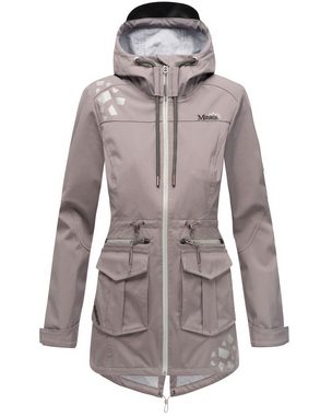 Marikoo Softshelljacke Damen Softshell Jacke "Ulissaa" aus wasserabweisendem Obermaterial