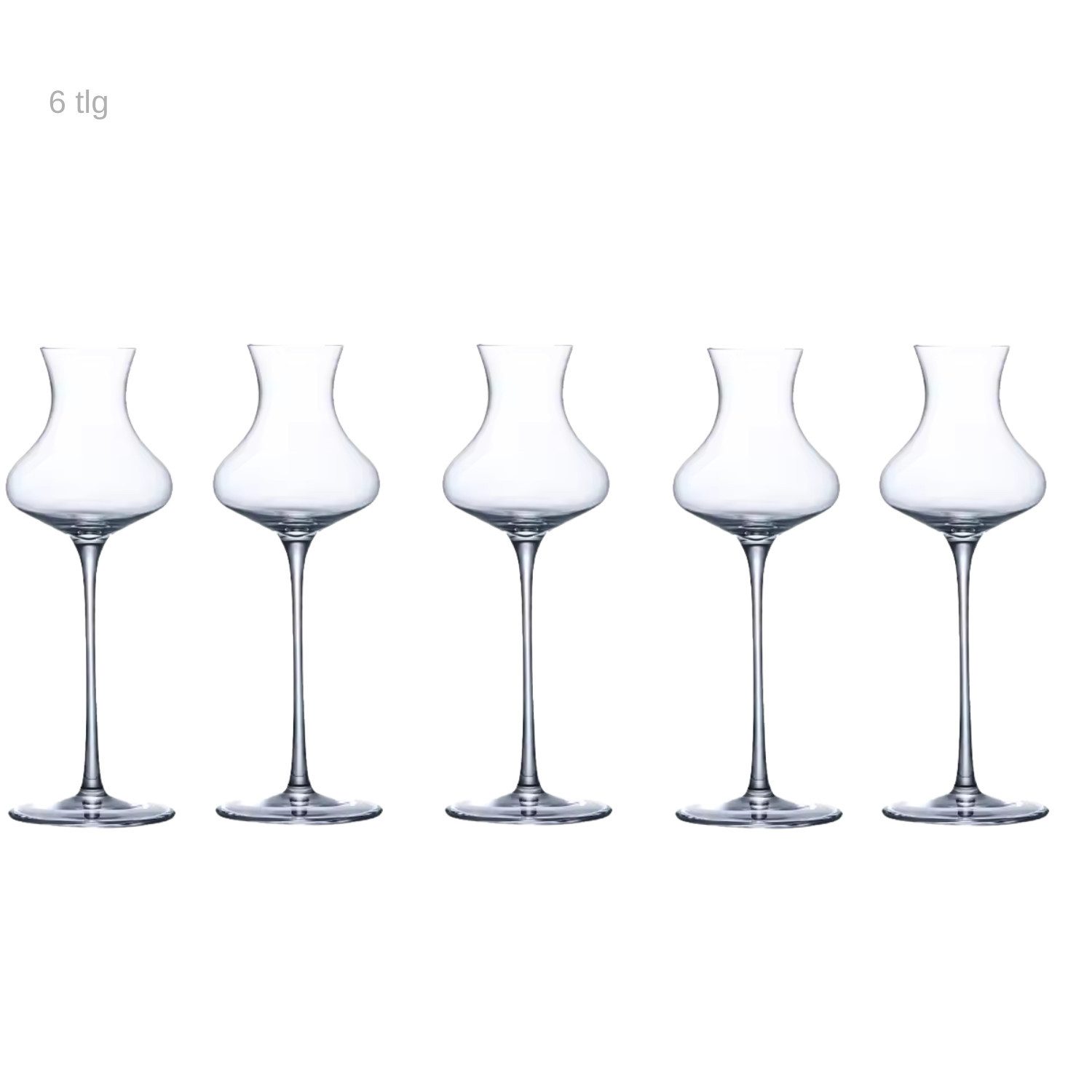 Quality Elegance Стекло-Set Whisky Snifter Стекло – Hochwertige Kristallglas-Goblets, klar & edel, 135 ml