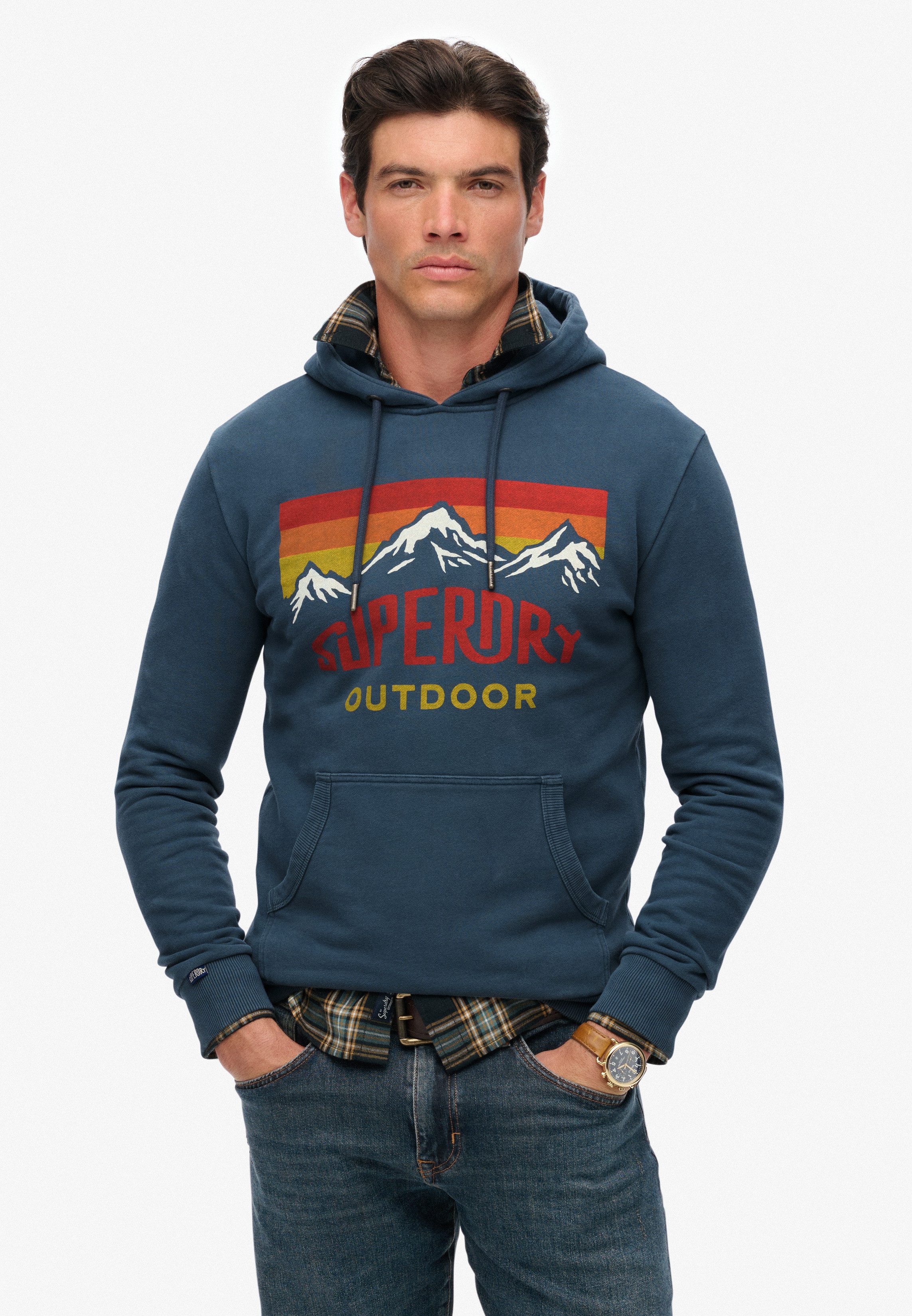 Superdry Kapuzensweatshirt MOUNTAIN RELAXED HOOD günstig online kaufen