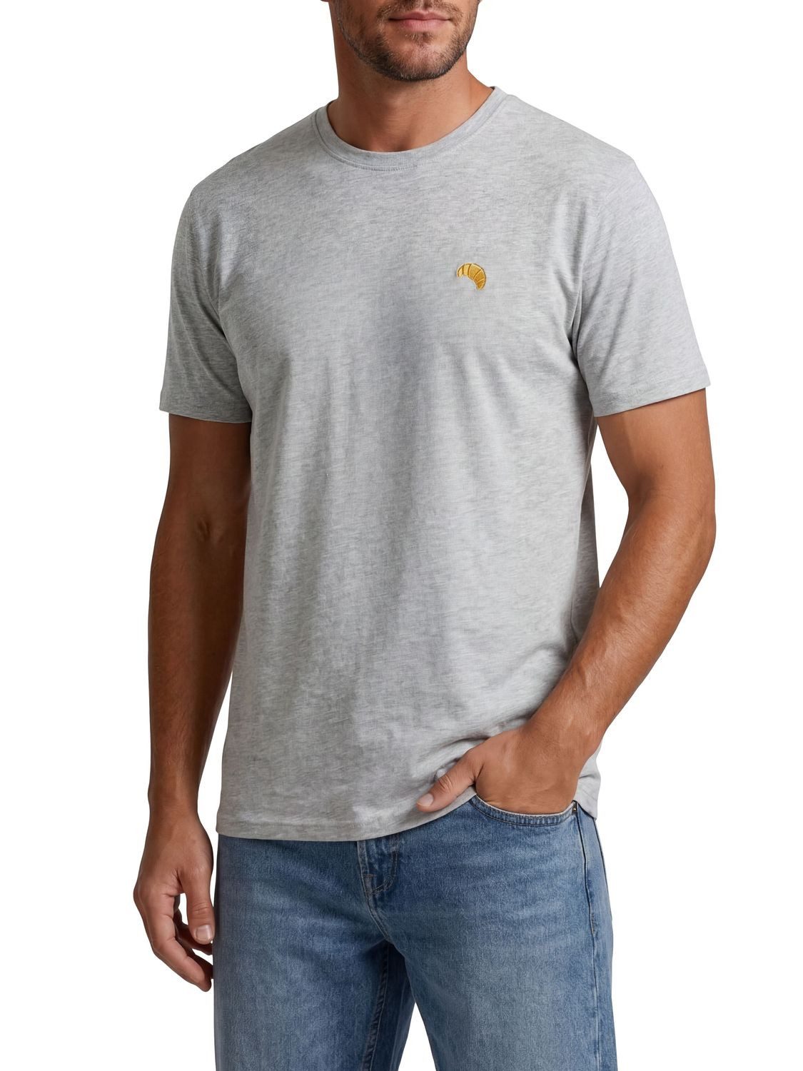 riverso T-Shirt Herren Basic Shirt RIVJay 3er Set Pack Regular Fit (Vorteilspack, 3-tlg) Kurzarm Tee Shirt mit Rundhalsausschnitt aus 100% Baumwolle
