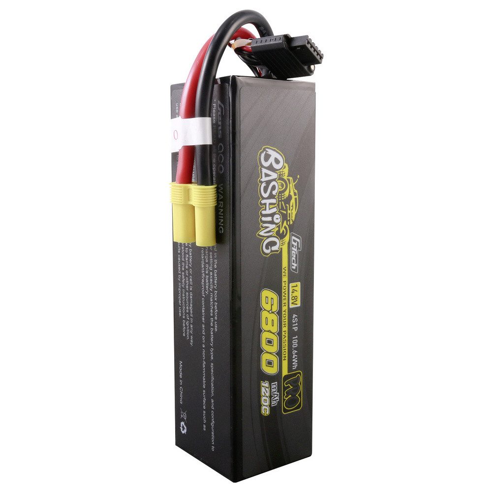 Gens ace Gens ace Modellbau-Akkupack (LiPo) 14.8 V 6800 mAh Hardcase EC5 Akku 6800 mAh