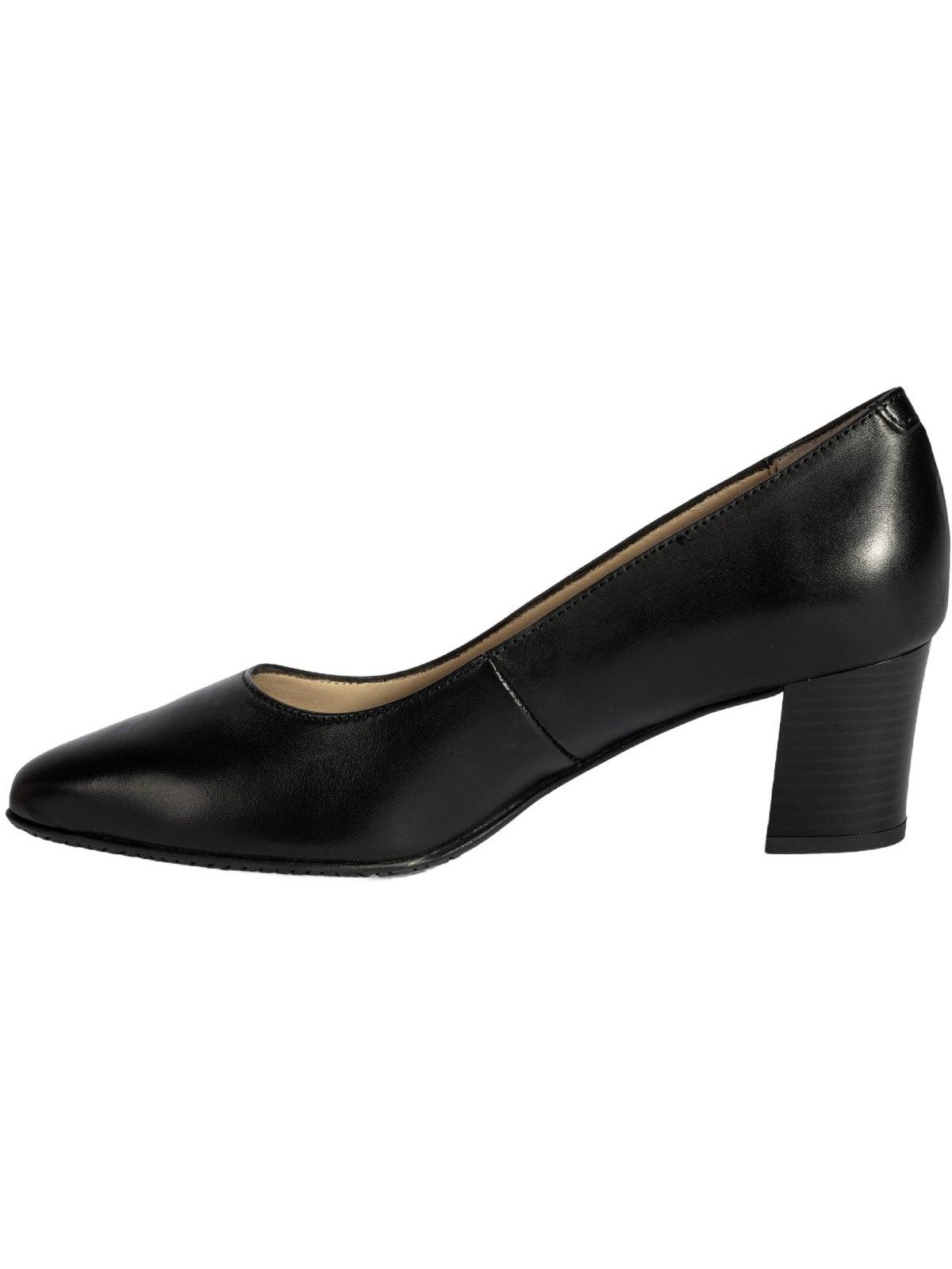 Desa Damen-Slipper – Obermaterial aus Lackleder, zum Hineinschlüpfen, Bloc Pumps