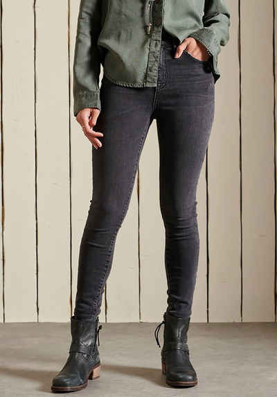 Superdry Skinny-fit-Jeans im Fünf-Taschen-Design