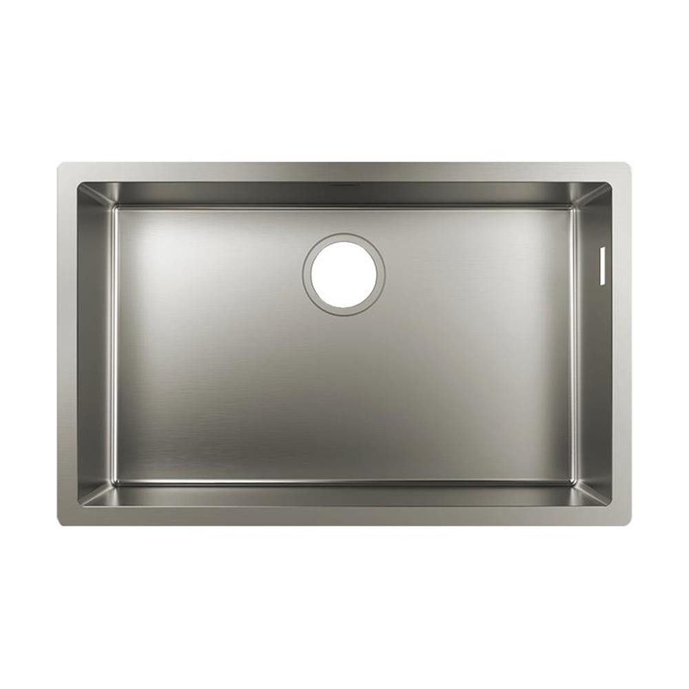 Edelstahlspüle hansgrohe 660 S719-U660, Edelstahl