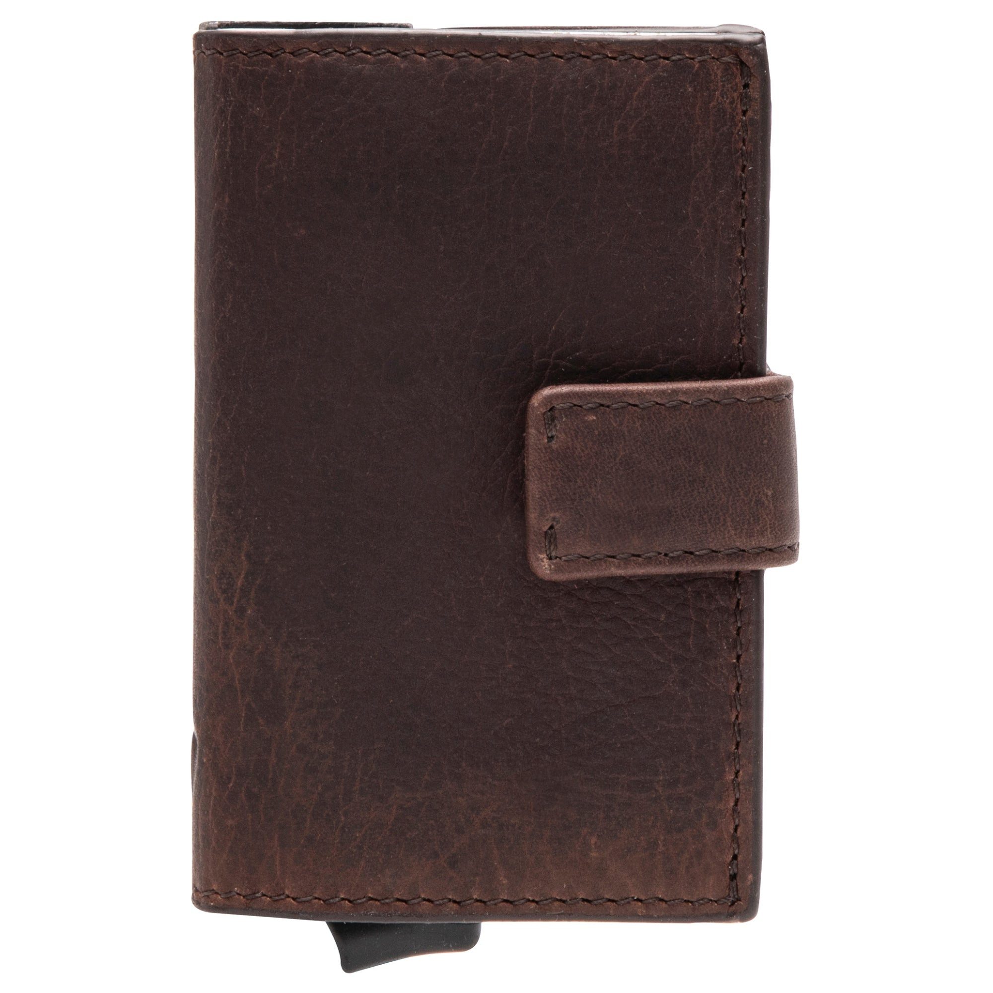 Strellson Kartenetui Camden C-Three E-Cage - Kreditkartenetui 6cc 10 cm (darkbrown)