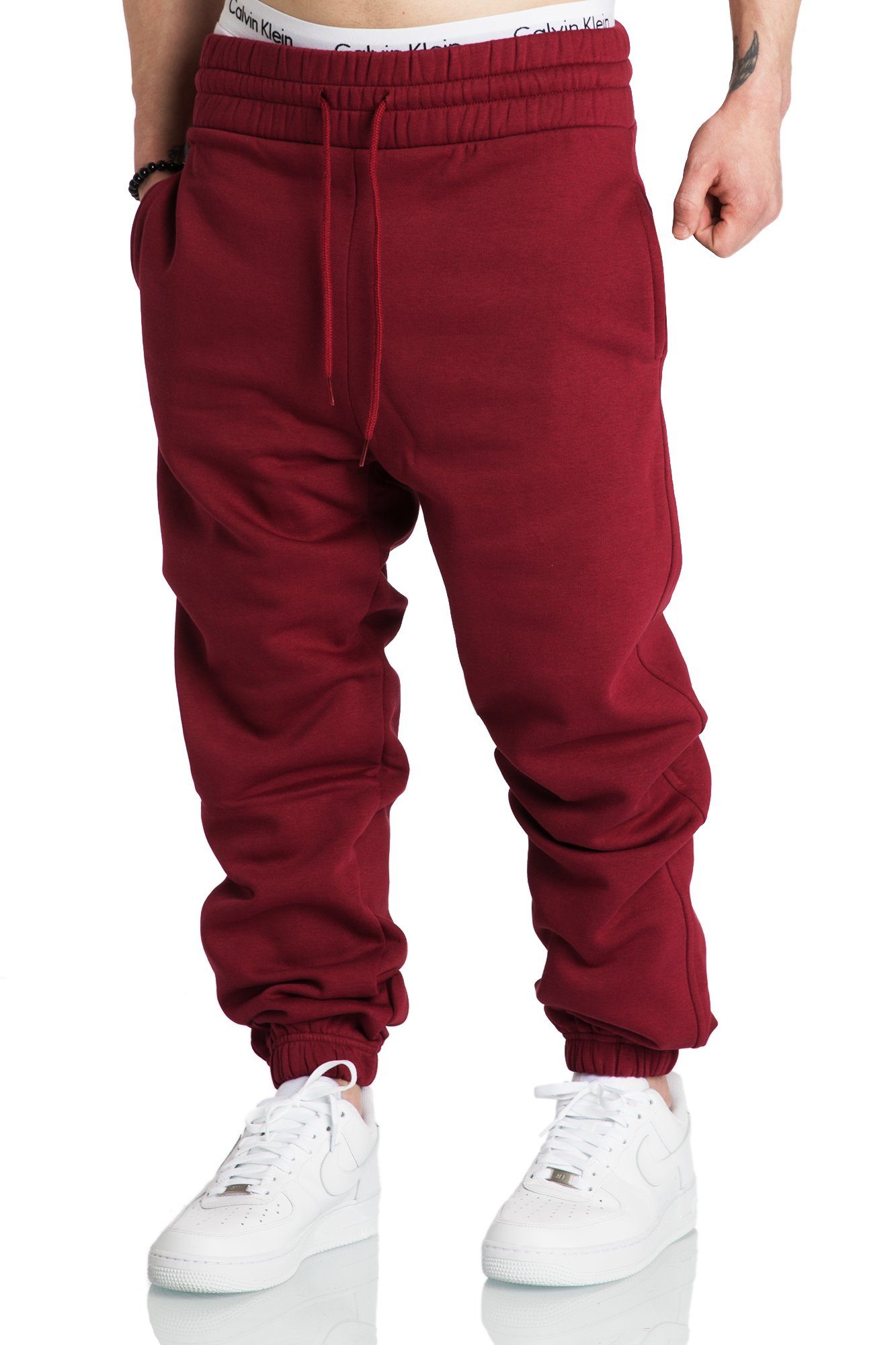 Herren Amaci&Sons Sporthose Sporthose Sweatpants TUCSON Bordeaux