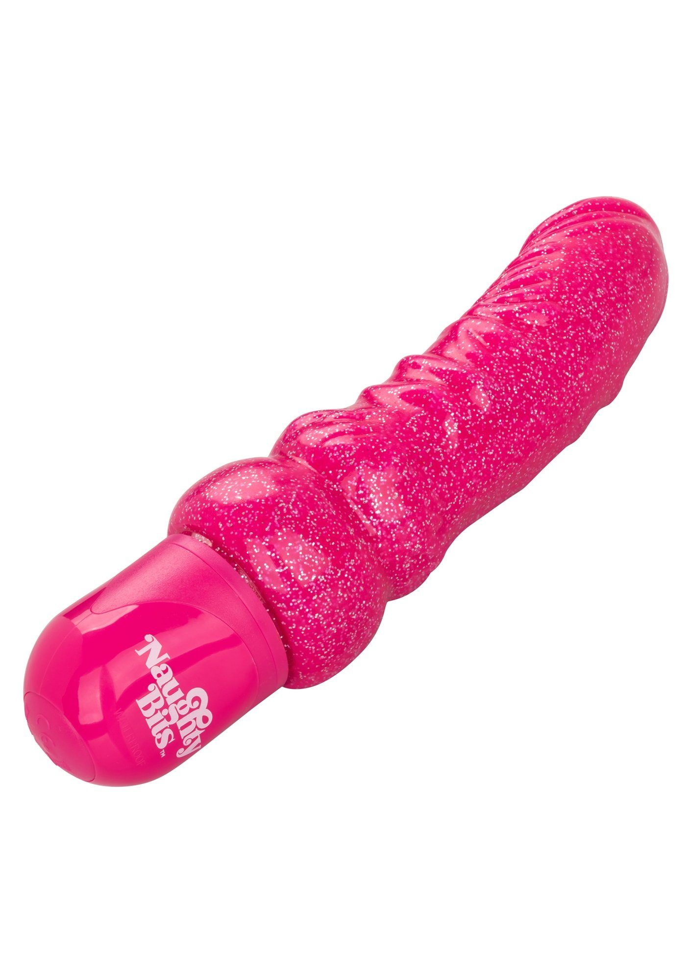 Novelties Glitzer California Lady Vibrator Exotic Vibrator Bendable mit Boner