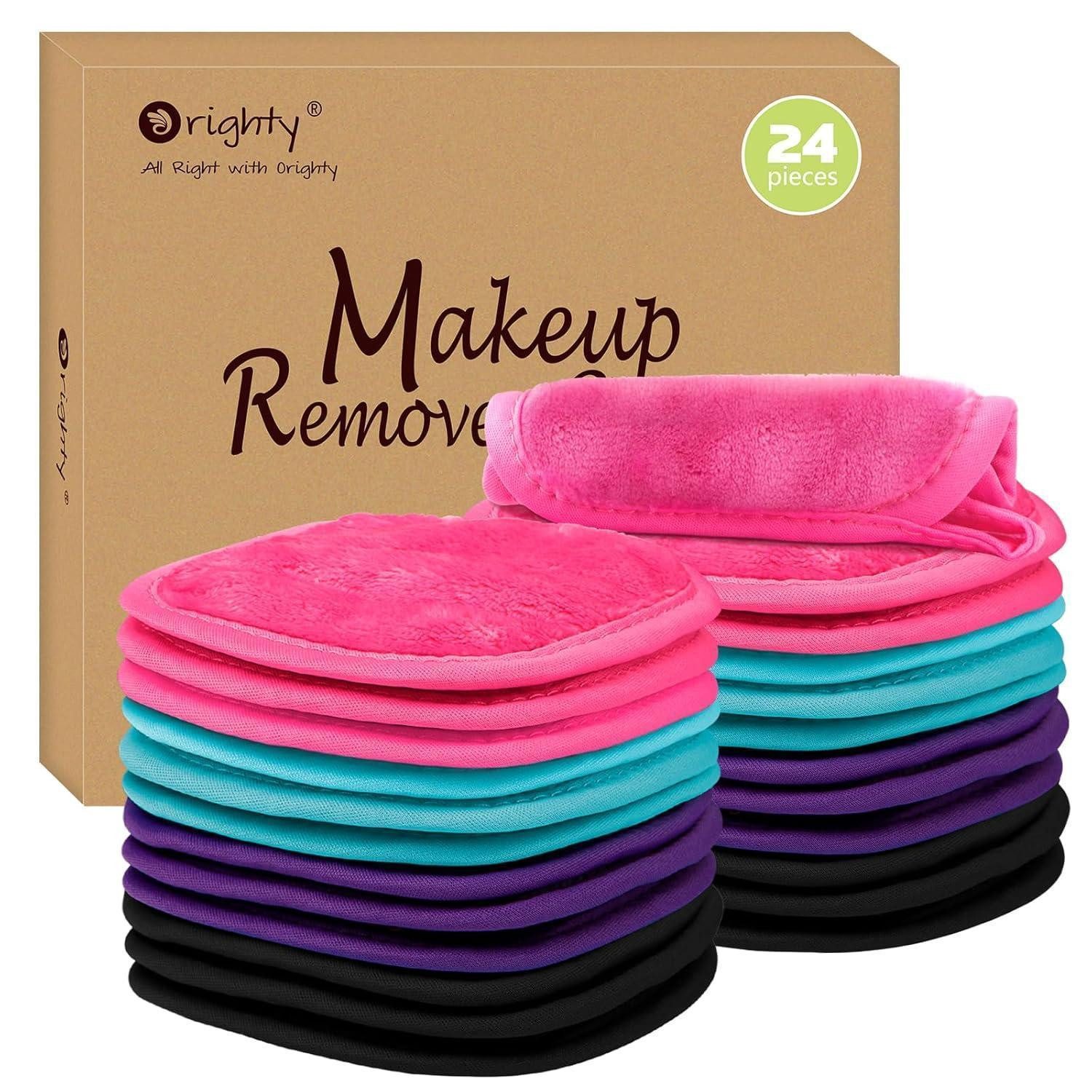 LuxusKollektion Make-up-Entferner Wiederverwendbare Make-up-Entferner-Tücher 24 Stk, entfernen Schmutz