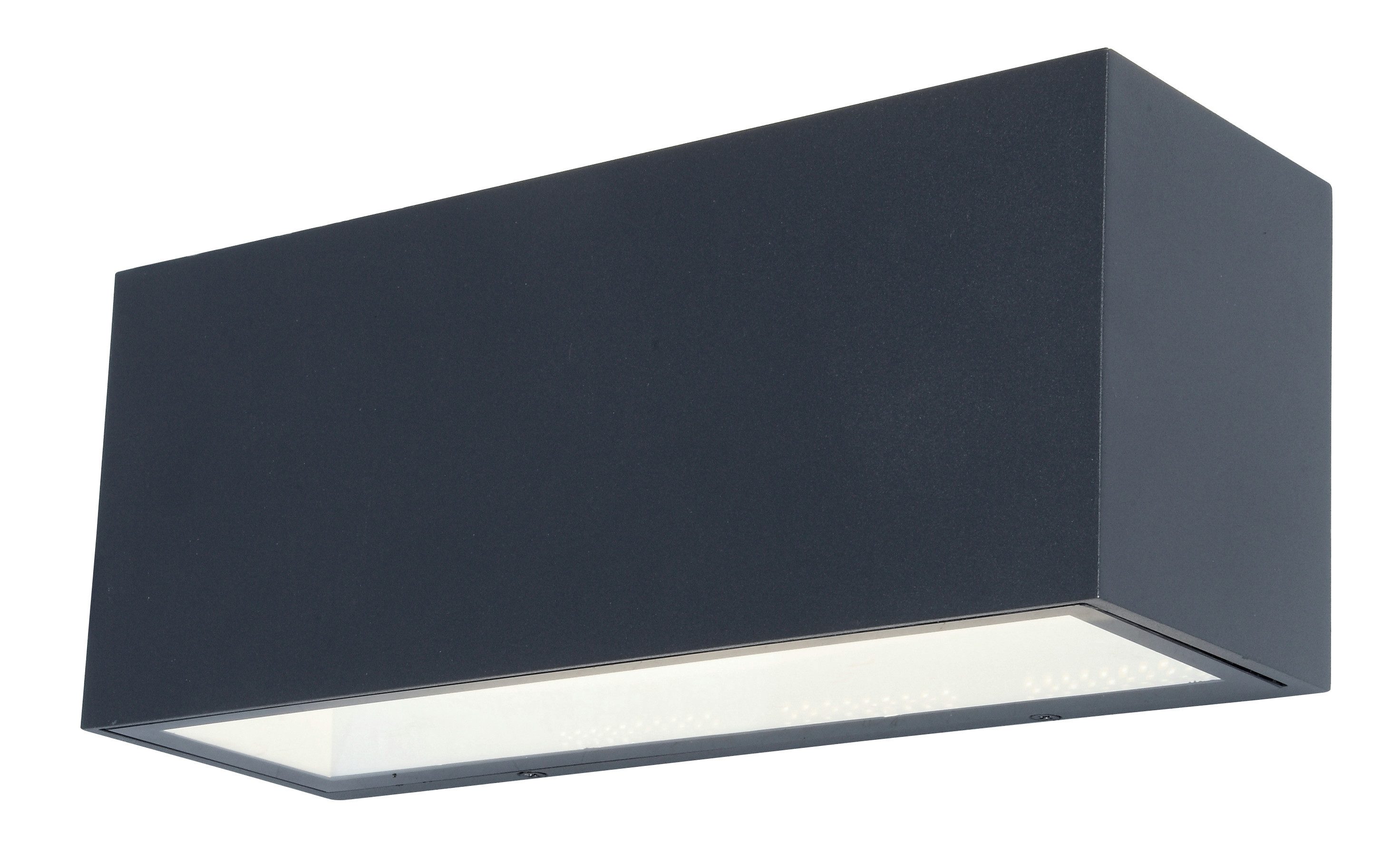 LUTEC LED Außen-Wandleuchte LED-Aussenwandleuchte GEMINI, LED fest integriert, Neutralweiß, Up- & Downlight