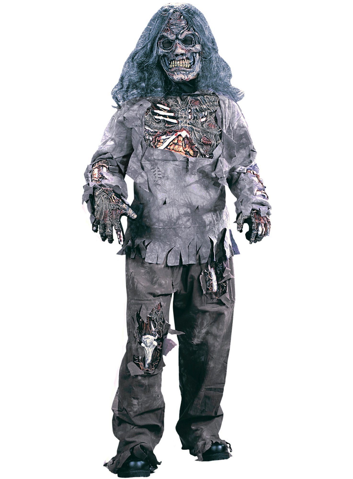 Fun World Zombie-Kostüm Zombie - Horror Halloween Kostüm Kinder Junge