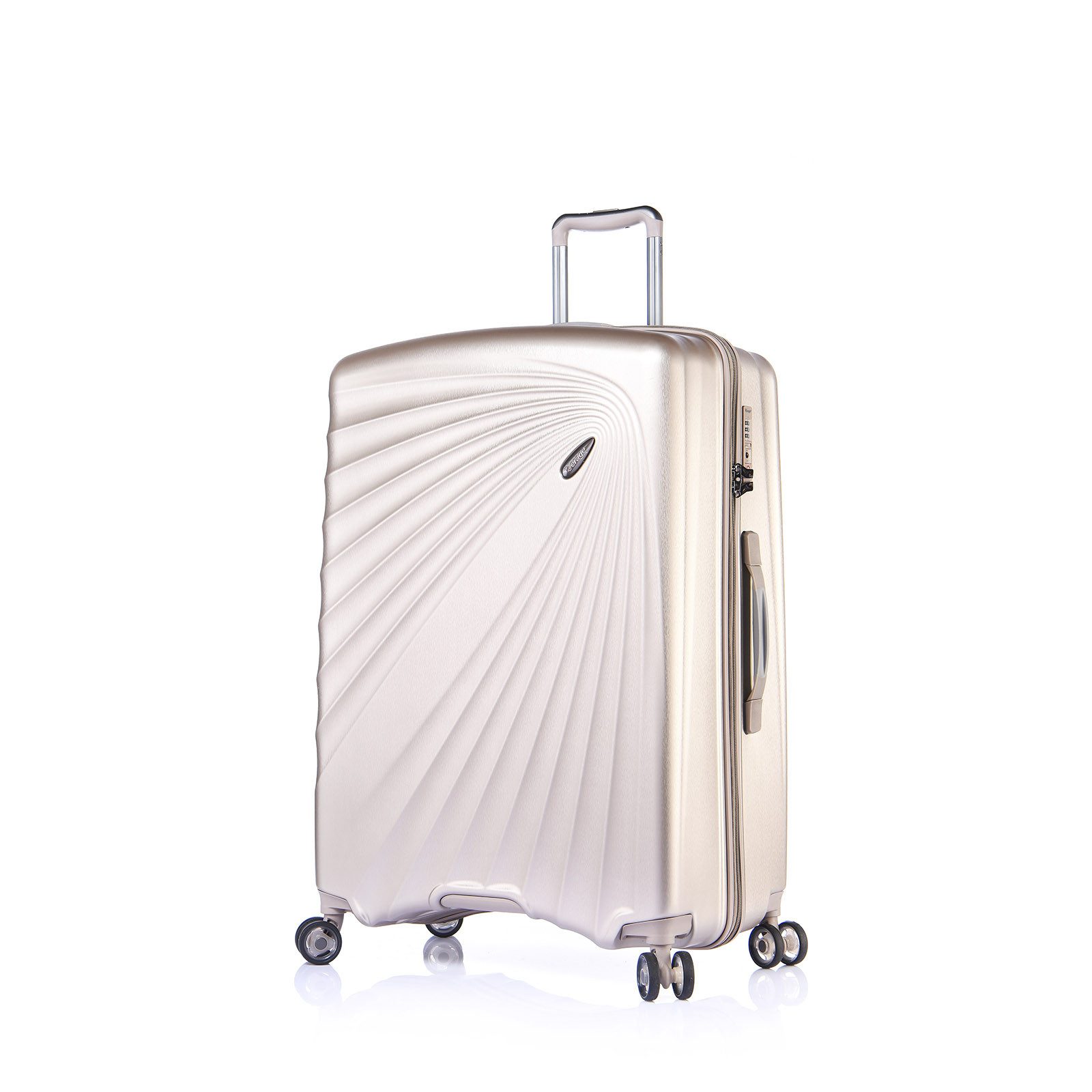 Verage Hartschalen-Trolley Kinetic Reisekoffer, 4 Rollen, Volumenerweiterung, 4-Doppelrollen, TSA-Zahlenschloss Koffer