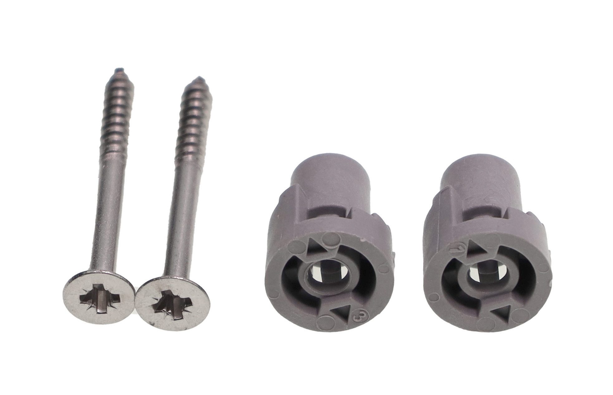 Montagezubehör Geschirrspüler Bosch Siemens 00622861 Gehäusebefestigung-Set rechts links für Geschir