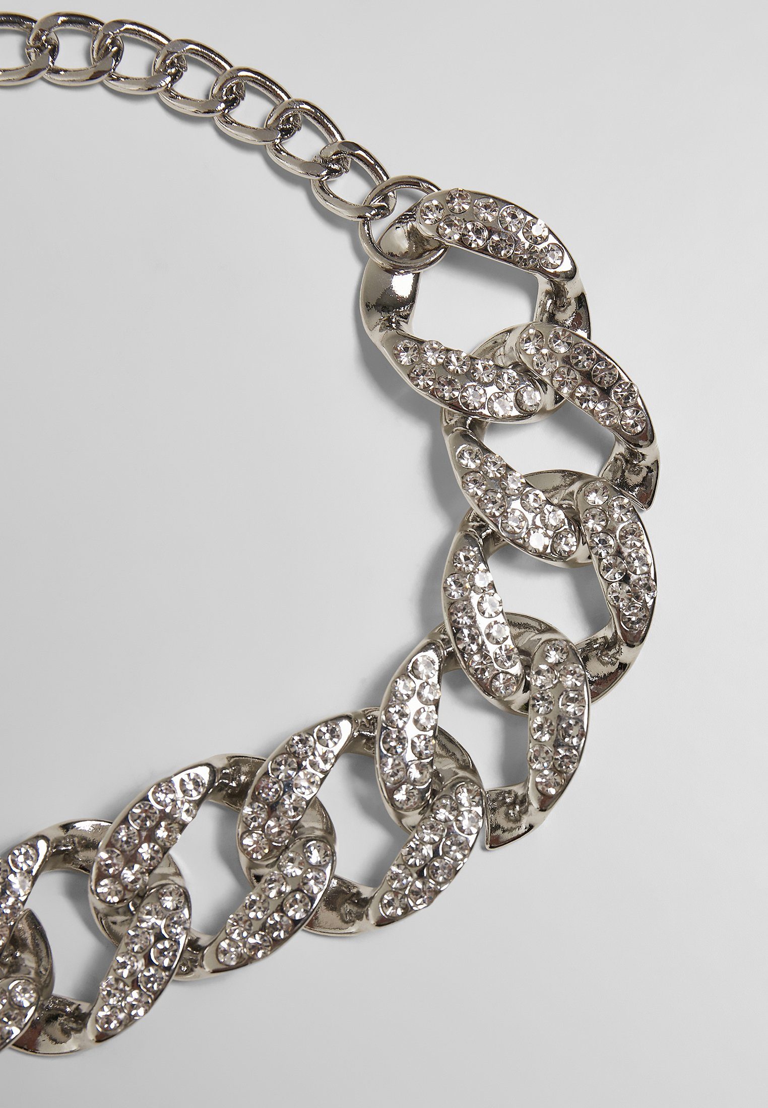 URBAN CLASSICS Edelstahlkette Accessoires silver Statement Necklace