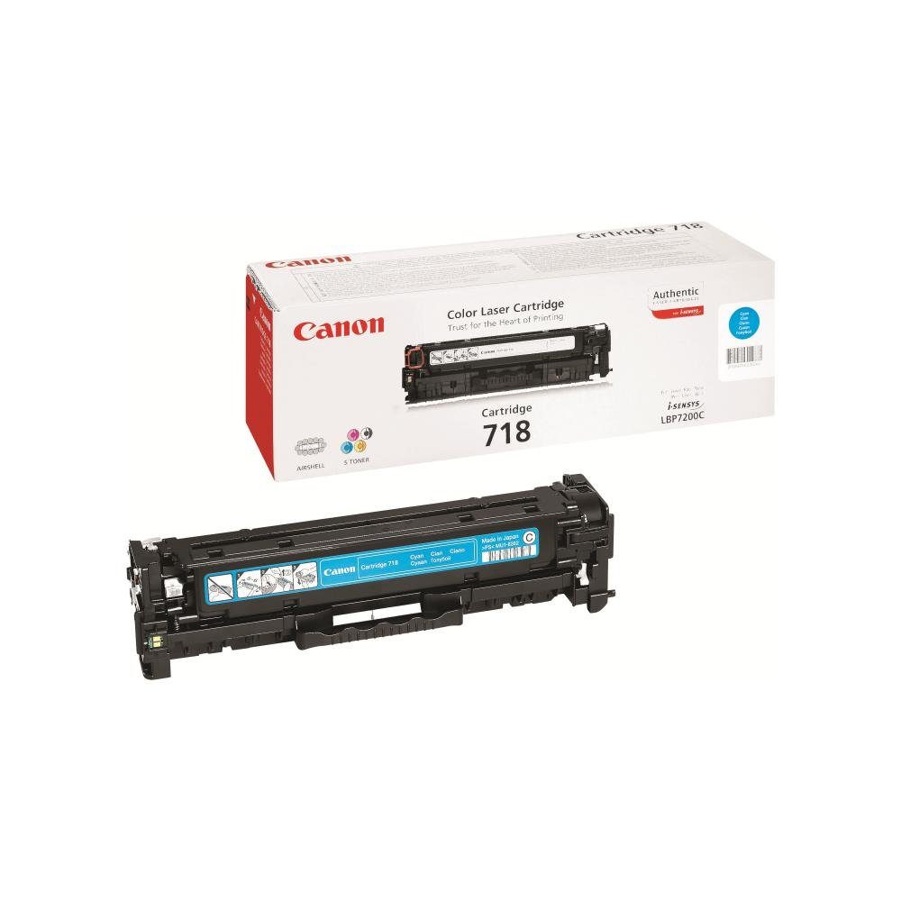 Canon Tonerpatrone 718 Toner cyan