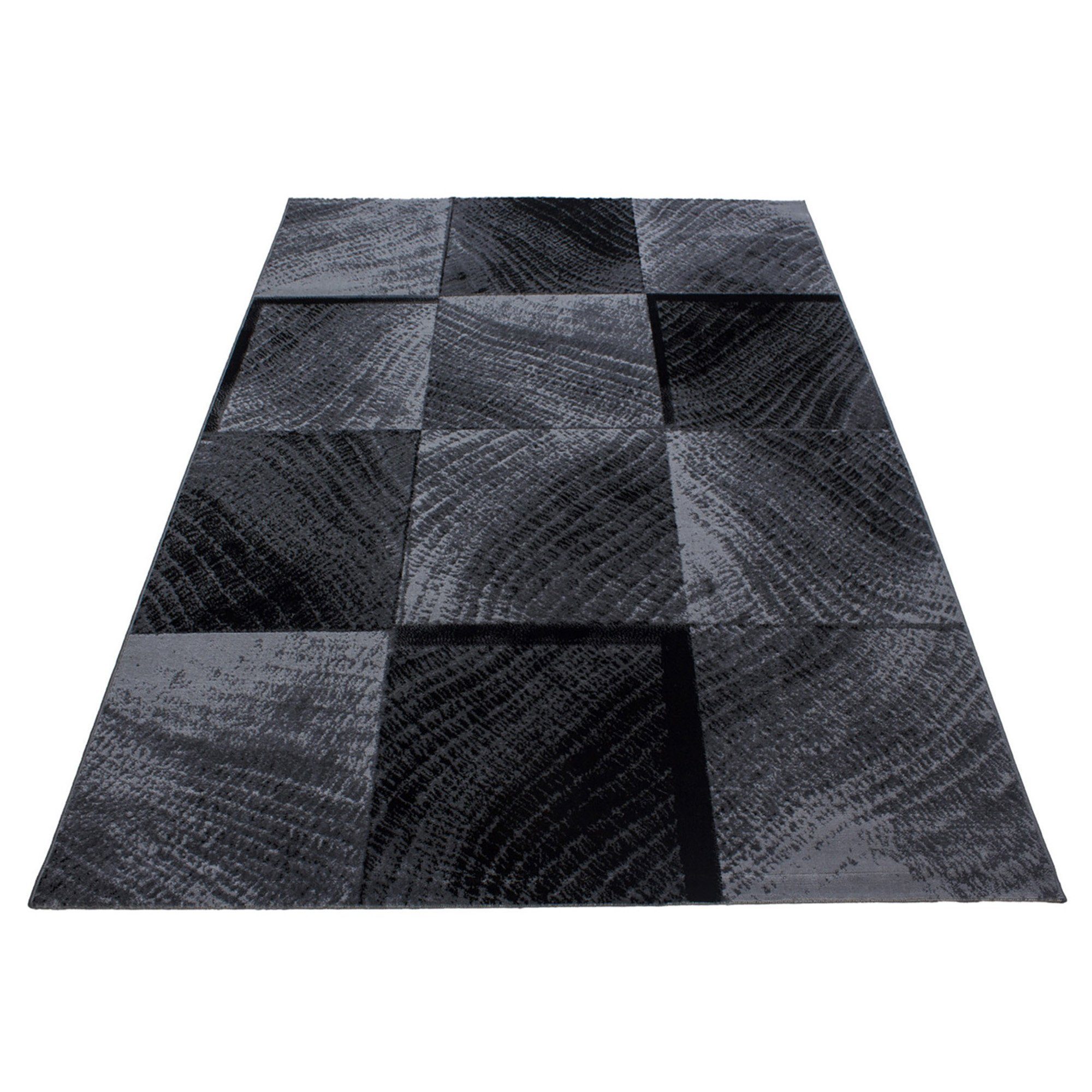 Stilvoll Günstig Teppich Teppich für den Flur oder Küche Kariertes Design, Läufer, Höhe: 6 mm