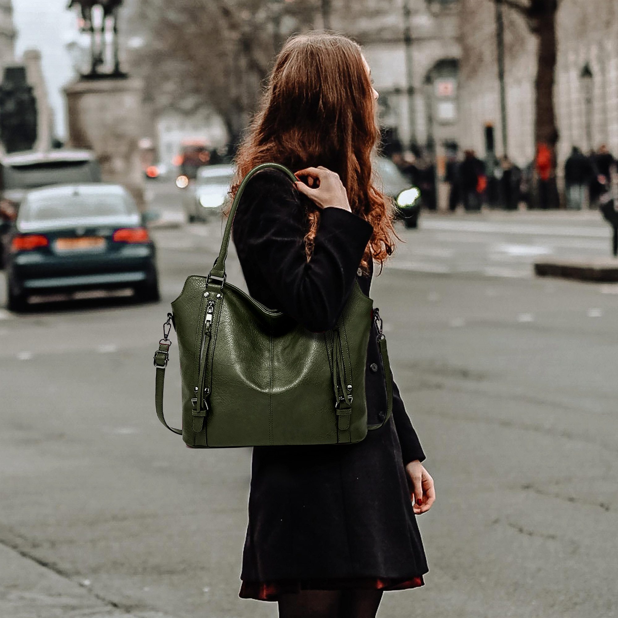 TAN.TOMI Handtasche Damen Schultertasche Groß Shopper günstig online kaufen