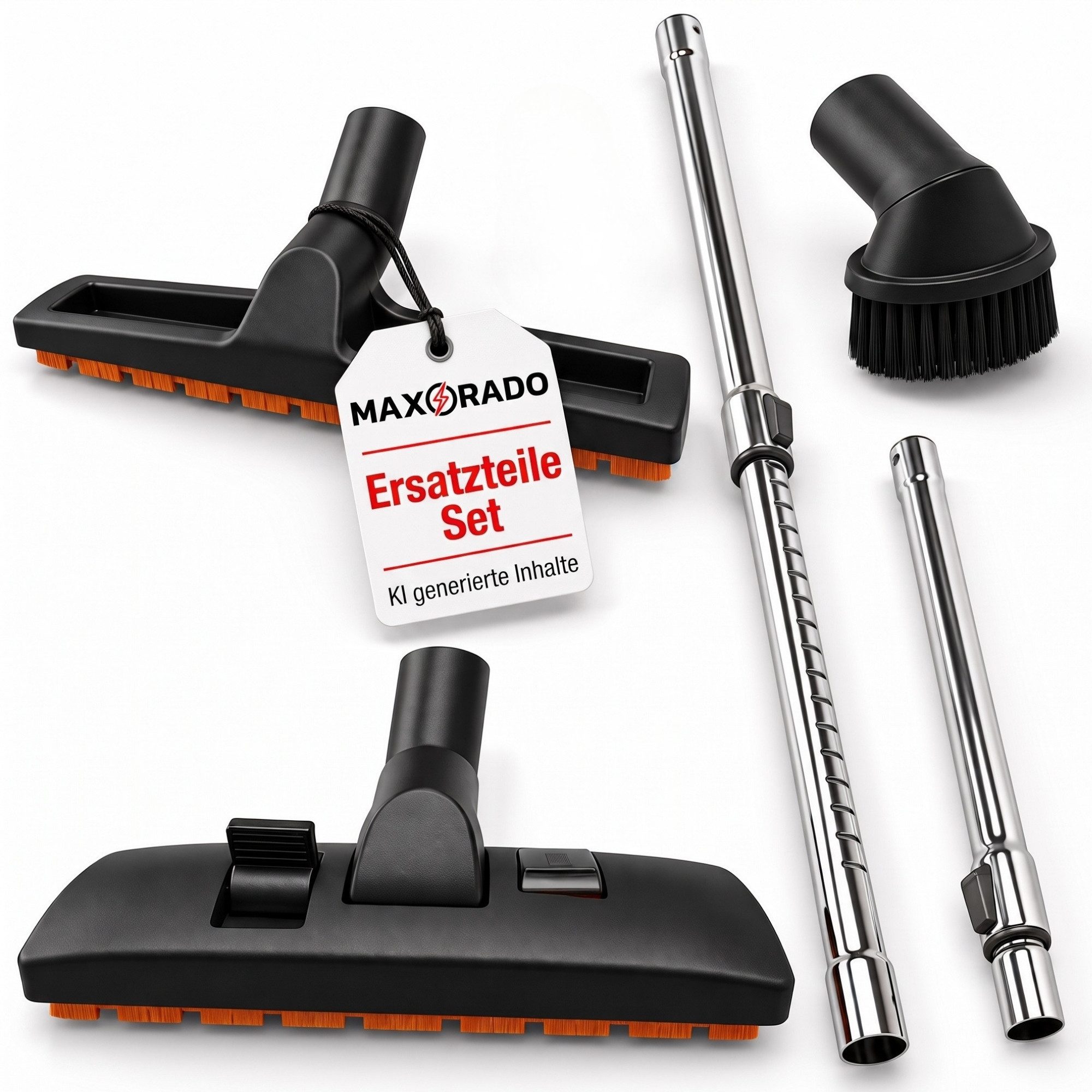 Maxorado Staubsaugerdüsen-Set Staubsaugerrohr Düse Staubpinsel Parkettdüse für Staubsauger Alaska