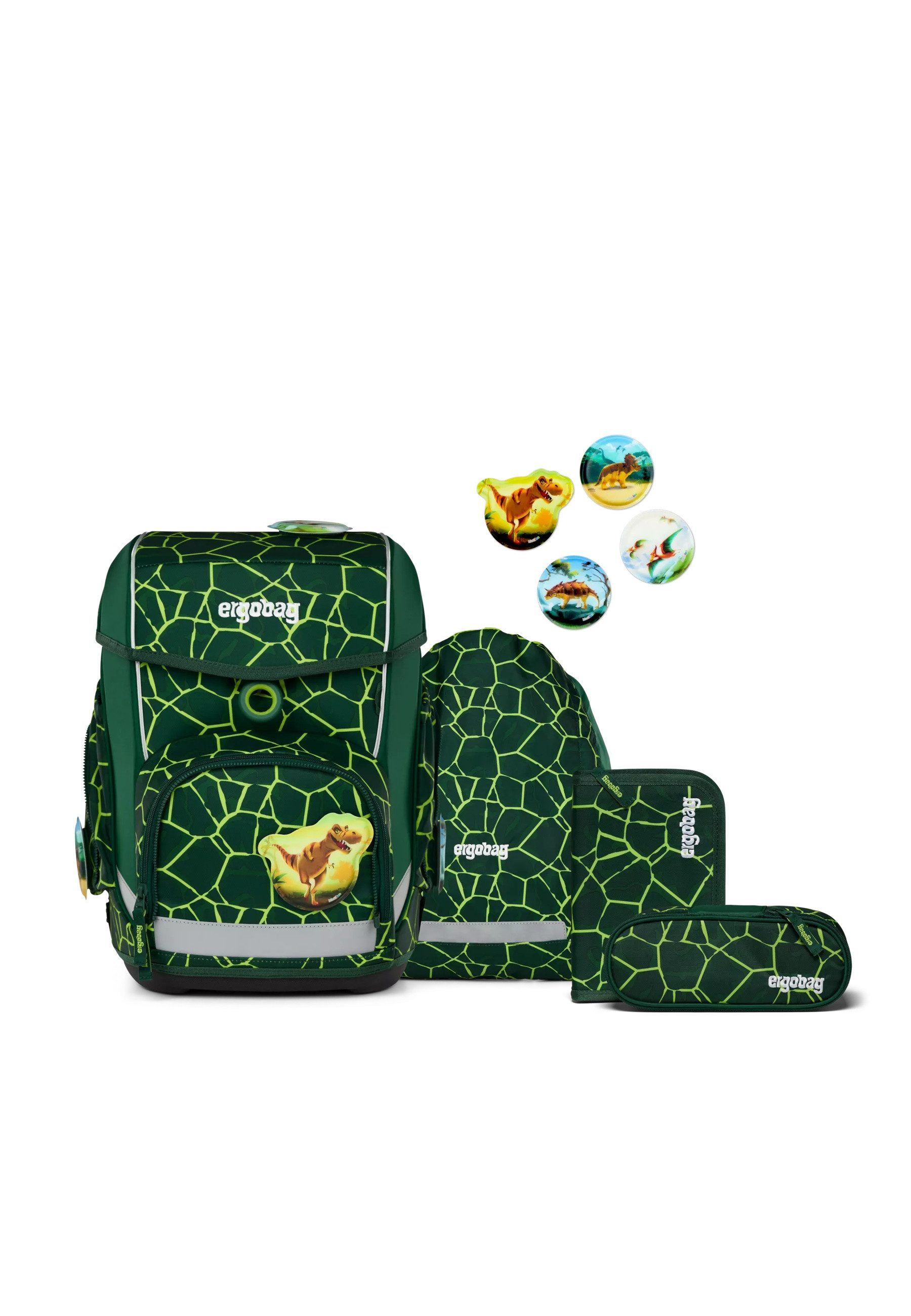 ergobag Ранцы cubo Set (5-tlg., 5-teiliges Set)