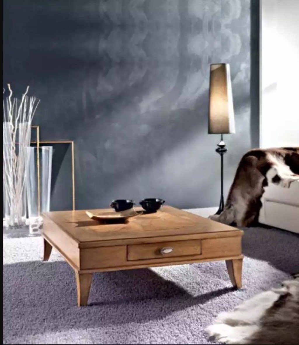 Holz Wohnzimmer 1x Design Tische Made (1-St., in Europa Couchtisch), JVmoebel nur Quadratisch Couchtisch Luxus Couchtisch Tisch