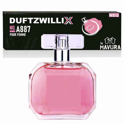MAVURA Eau de Toilette DUFTZWILLIX No. A887 - Damen Parfüm - blumige & frische Noten, - 100ml - Duftzwilling / Dupe Sale