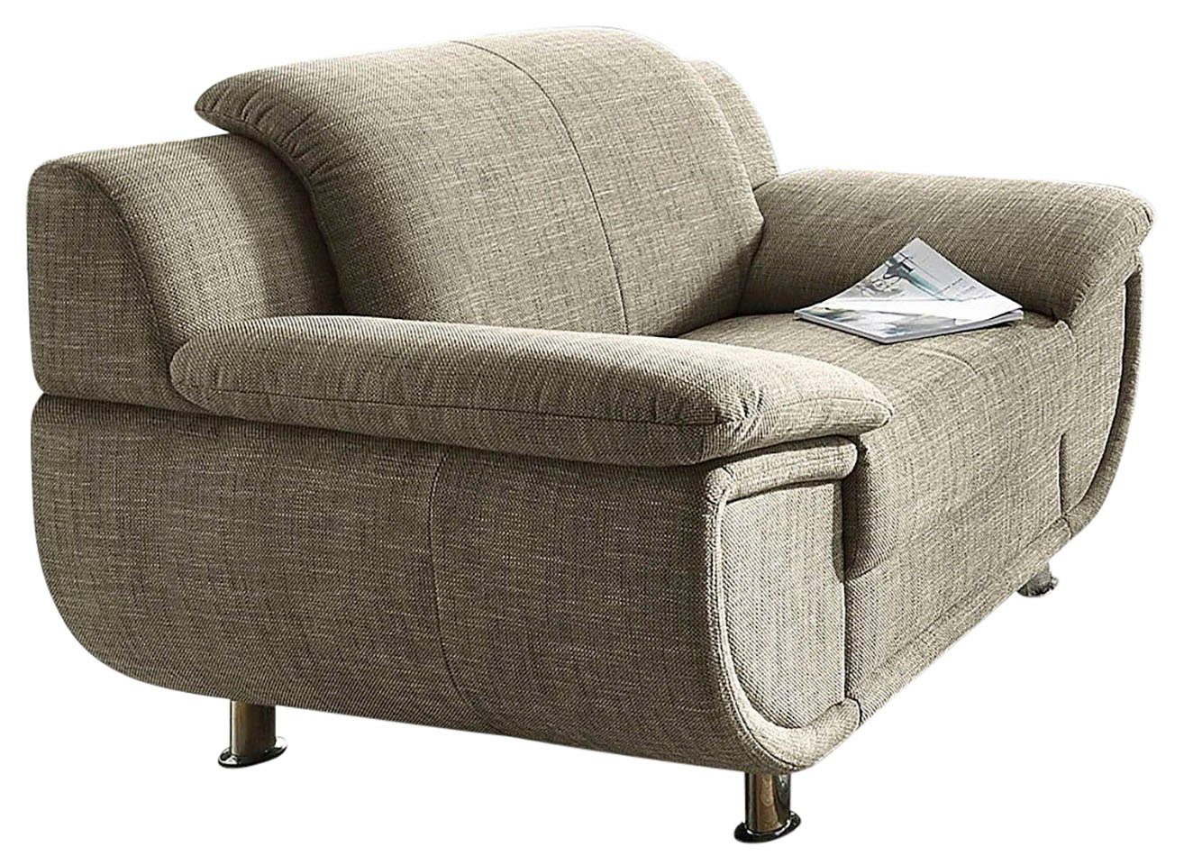 TRENDMANUFAKTUR Sessel Rondo, Breite 121 cm, günstig online kaufen