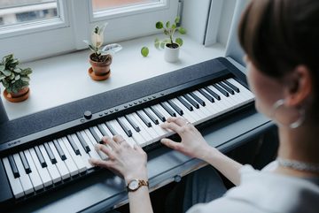 CASIO Home-Keyboard Piano-Keyboard, CT-S1BKSP, ideal für Piano-Einsteiger und Klanggourmets