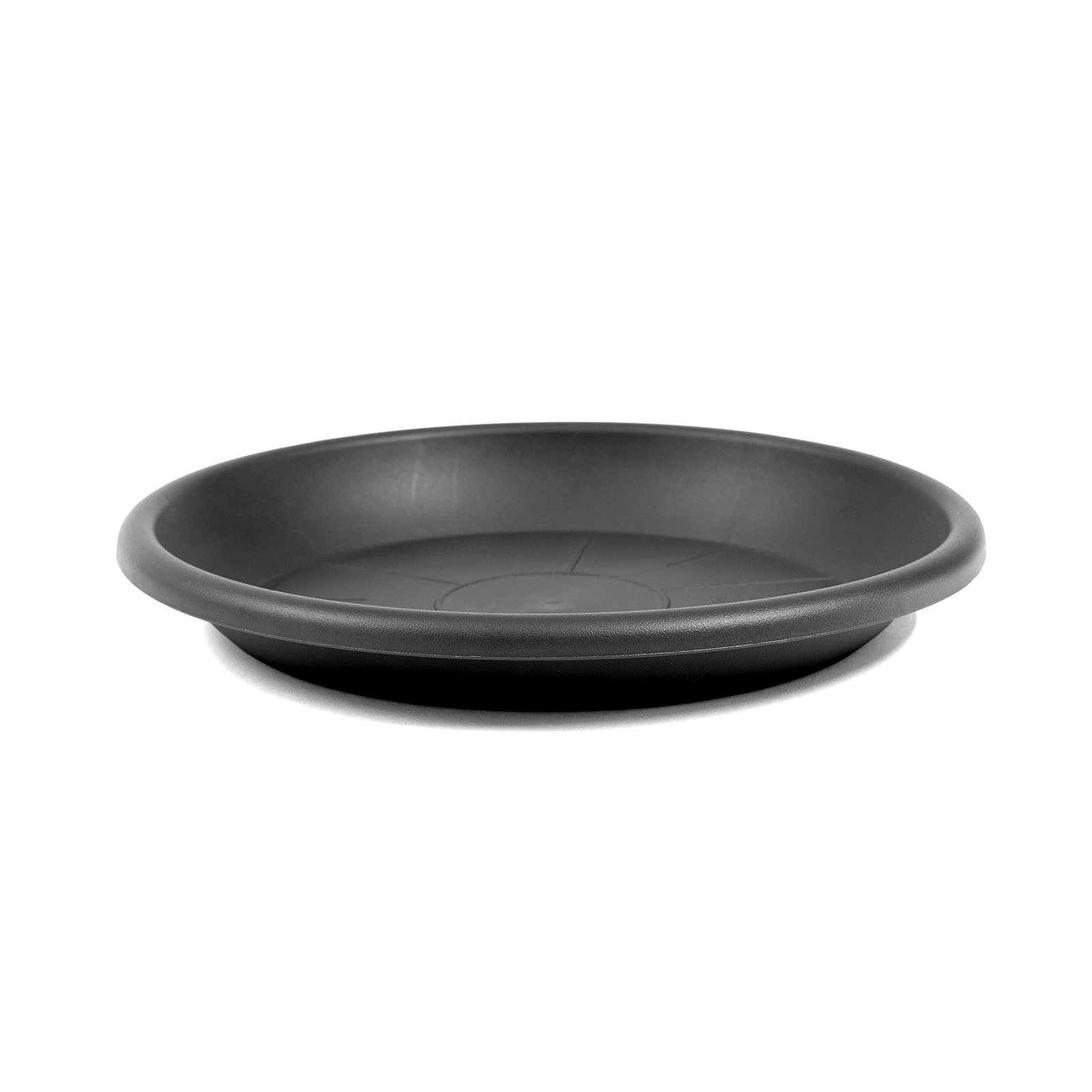 HAC24 Blumentopfuntersetzer Blumentopf Untersetzer Pflanztopf Blumenkübel Schale Pflanzschale, 1-tlg., Anthrazit Kunststoff Rund Ø 58 cm
