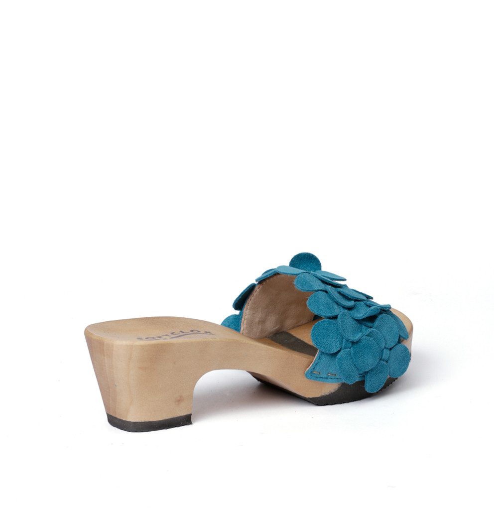 Softclox KAMILLA Kaschmir pacificgreen (hazelnut) Pantolette