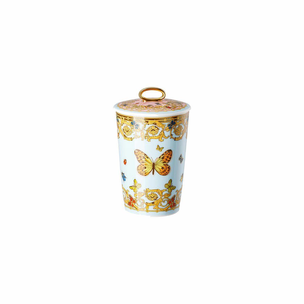 Rosenthal meets Versace Teelichthalter Tischlicht mit Duftwachs Le jardin de Versace