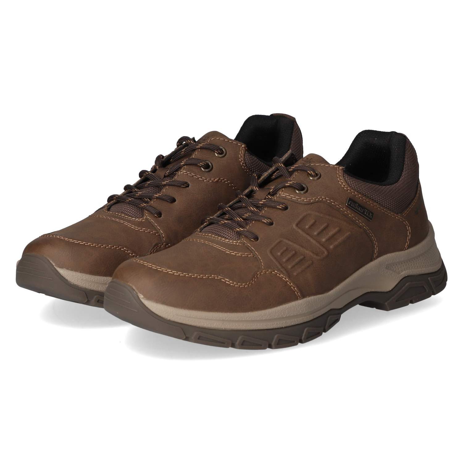Rieker Rieker 30202-25 Herren Textil & Synthetik brown Schnürschuh