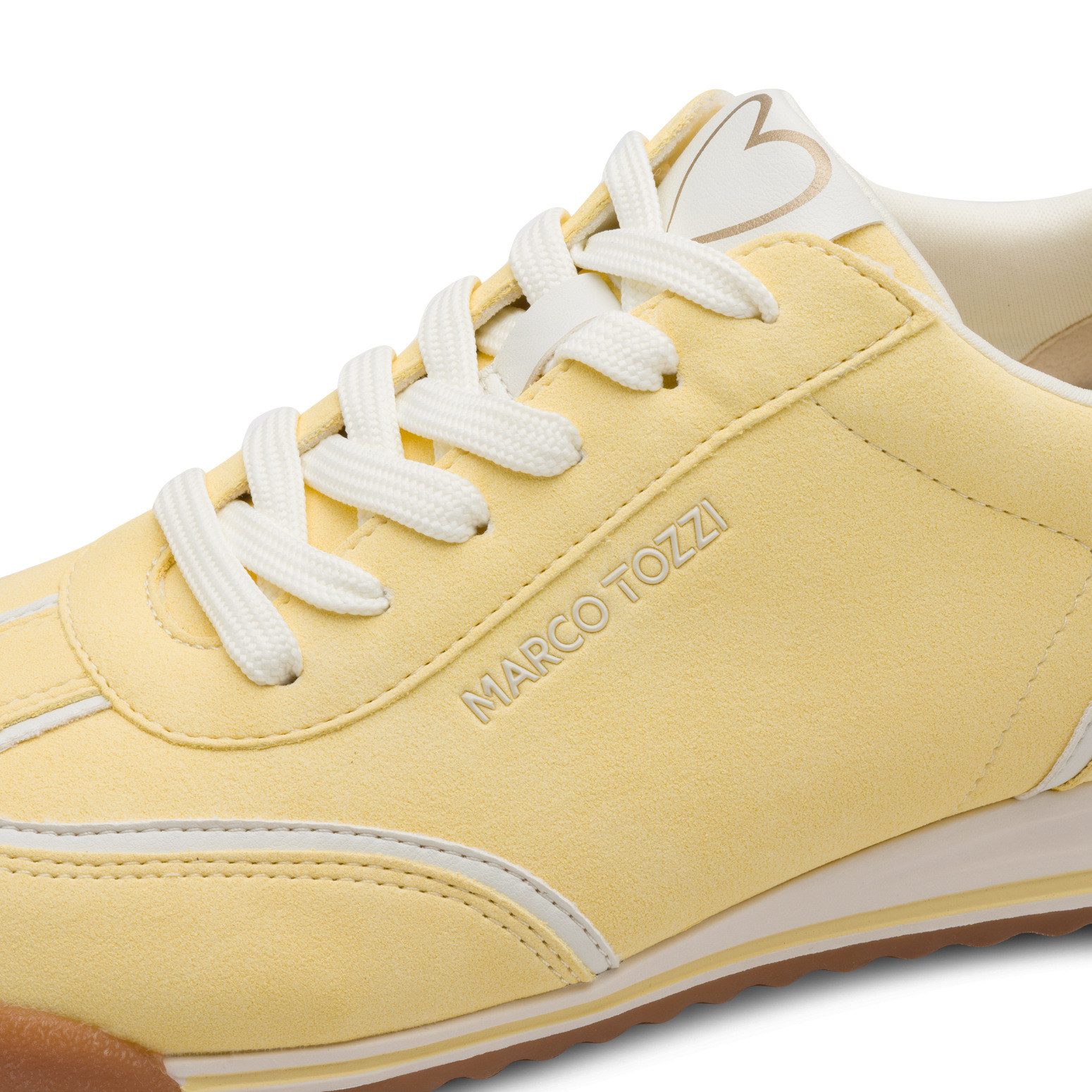 MARCO TOZZI Keilsneaker Freizeitschuh, Halbschuh, Schnürschuh mit Feel Me-Ausstattung