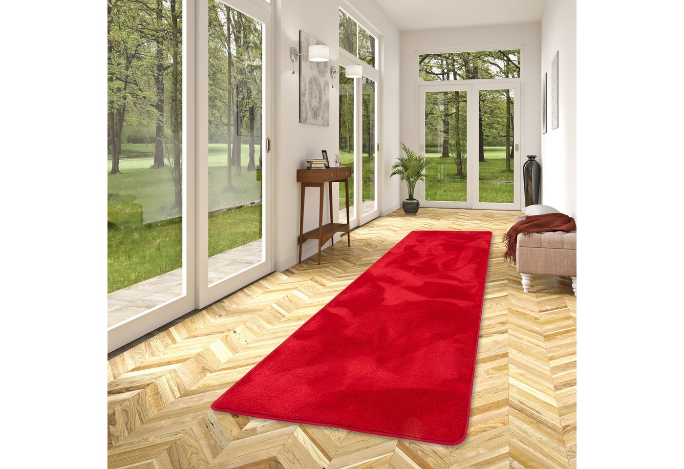 Snapstyle Hochflor-Läufer, Rechteckig, Höhe: 20 mm