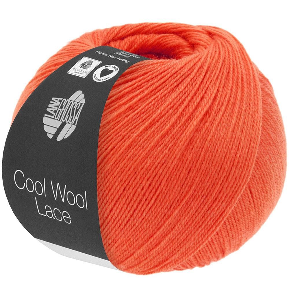 LANA GROSSA Cool Wool Lace Häkelwolle, 400 m