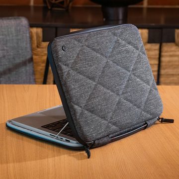 Twelve South Laptop-Hülle SuitCase Tasche, Grau 14 Zoll, MacBook Pro 14" (M1/M2, 2021-2023)