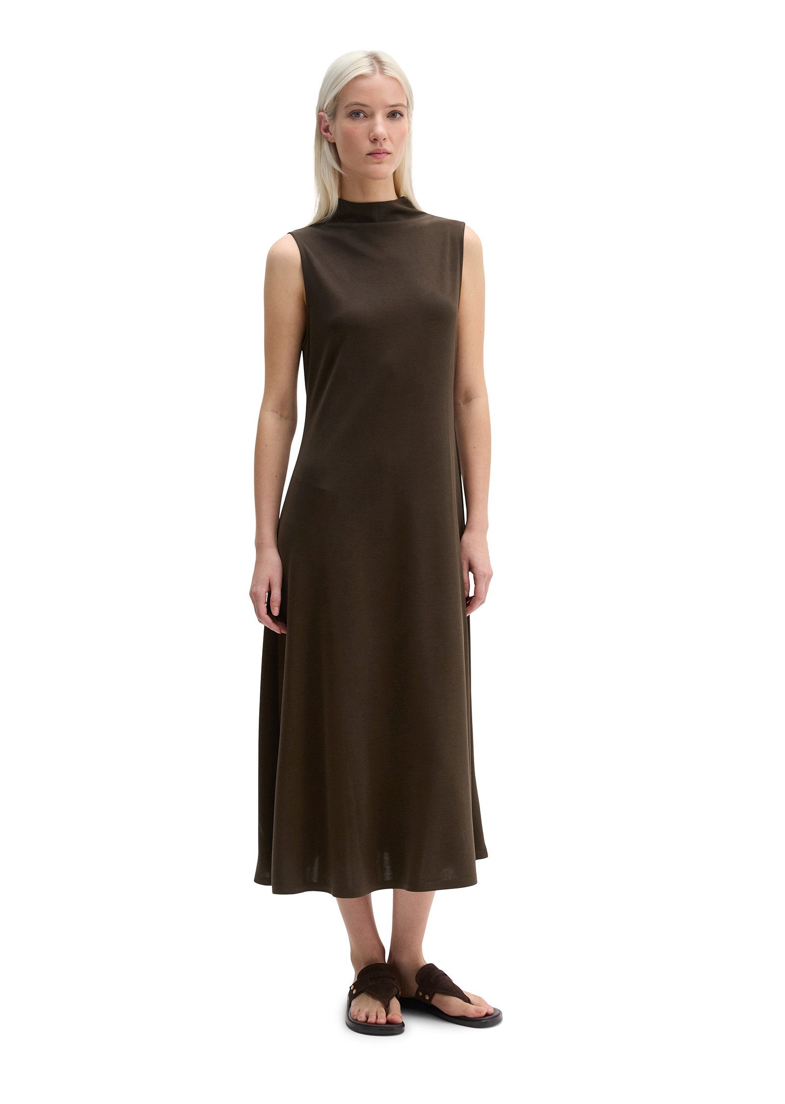 Jerseykleid aus fließendem Soft-Touch-Jersey