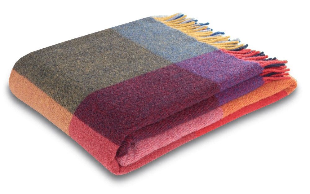 Wohndecke Biederlack Kaschmirplaid 'Square' 130 x 170 cm, Biederlack günstig online kaufen