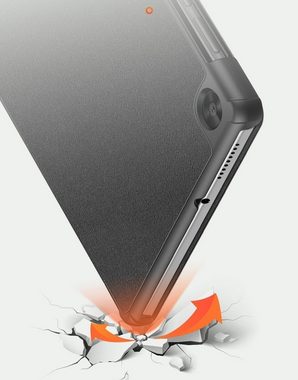 Dux Ducis Tablet-Hülle Dux Ducis Hartschale mit Smart Sleep und integrierter Standfunktion Etui Schutz Hülle Tasche Cover für LENOVO TAB M10 HD 2 10.1" Schwarz